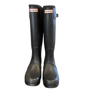 Hunter Black Women's Winter & Rain Boots